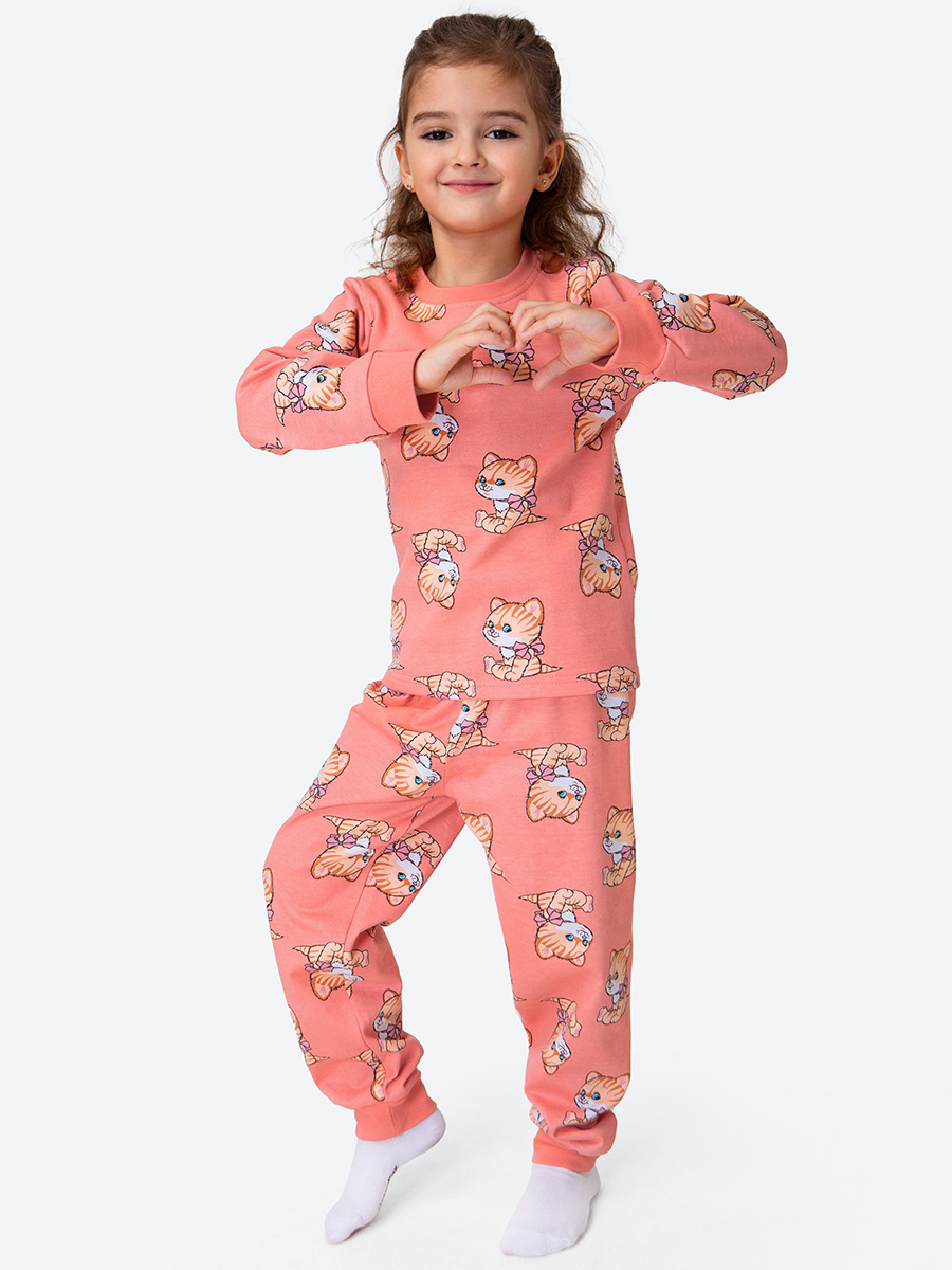 Пижама HappyFox HF00920кораловый - фото 8