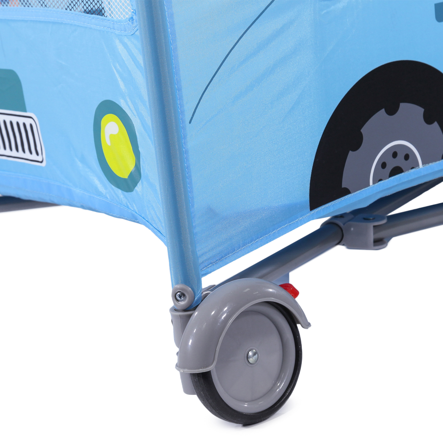 Манеж кровать Babyton Blue bus G120 - фото 7