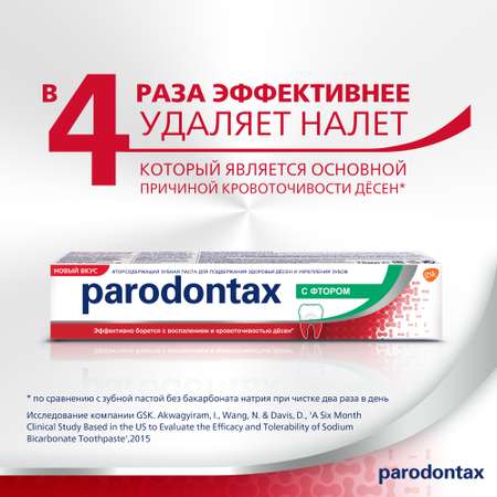 Зубная паста Parodontax без фтора