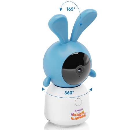 Видеоняня Ramili Wi-Fi 2K RV100C с креплением