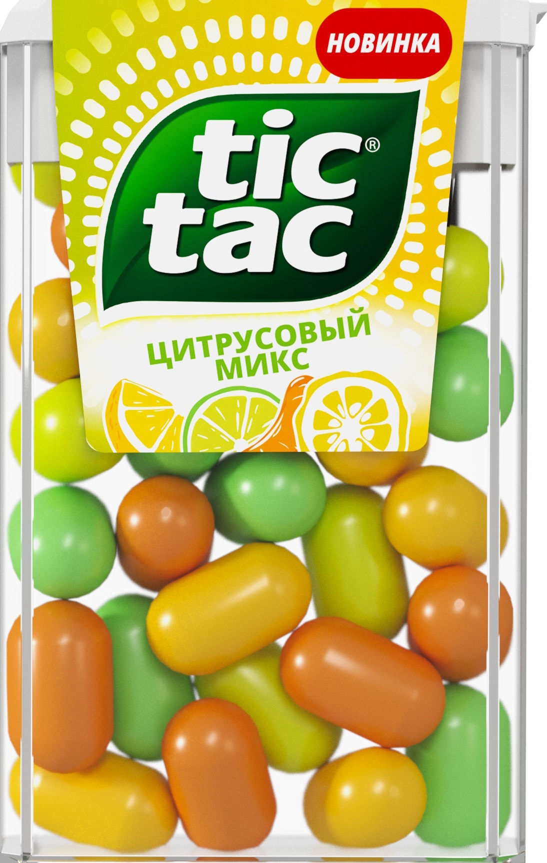 Драже Tic Tac цитрусовый микс 16г - фото 1