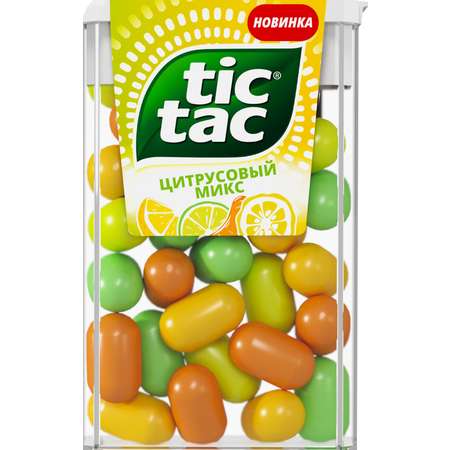 Драже Tic Tac цитрусовый микс 16г