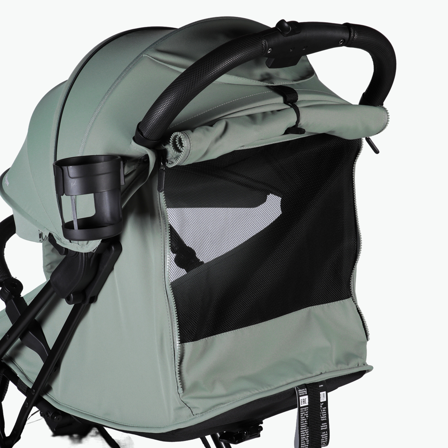 Коляска прогулочная BabyCare Venetto Оливковый хаки - фото 9