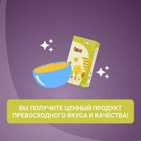 Пшено Здоровые детки 300 гр.