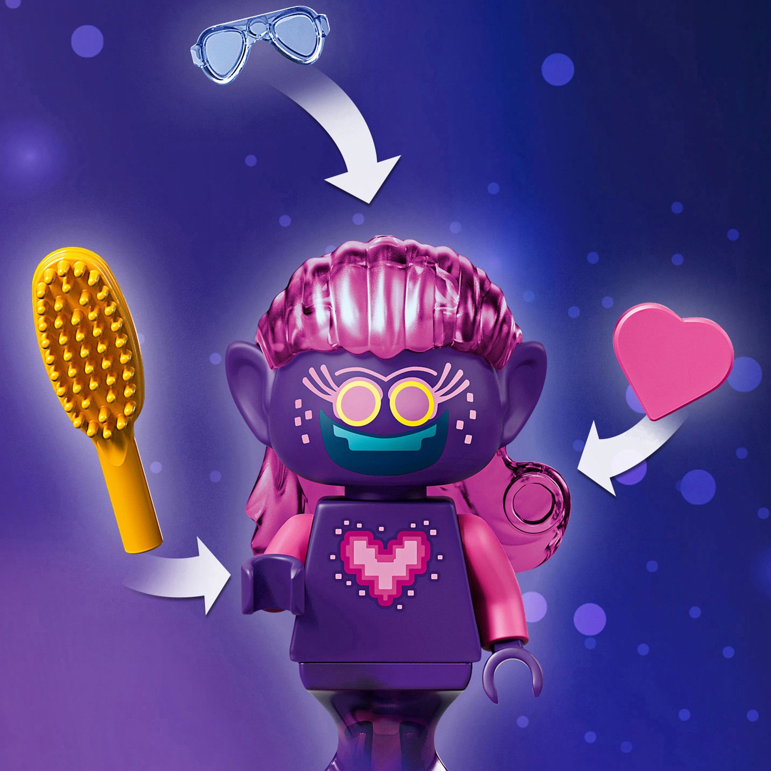Конструктор LEGO Trolls Вечеринка на техно-рифе - фото 21