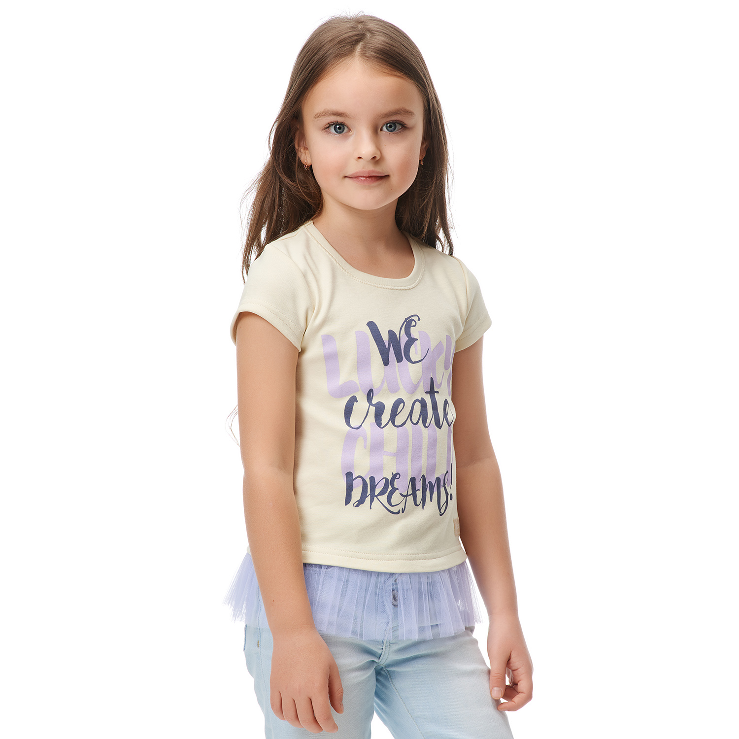 Футболка Lucky Child 73-26Д/дым/2-12 - фото 6