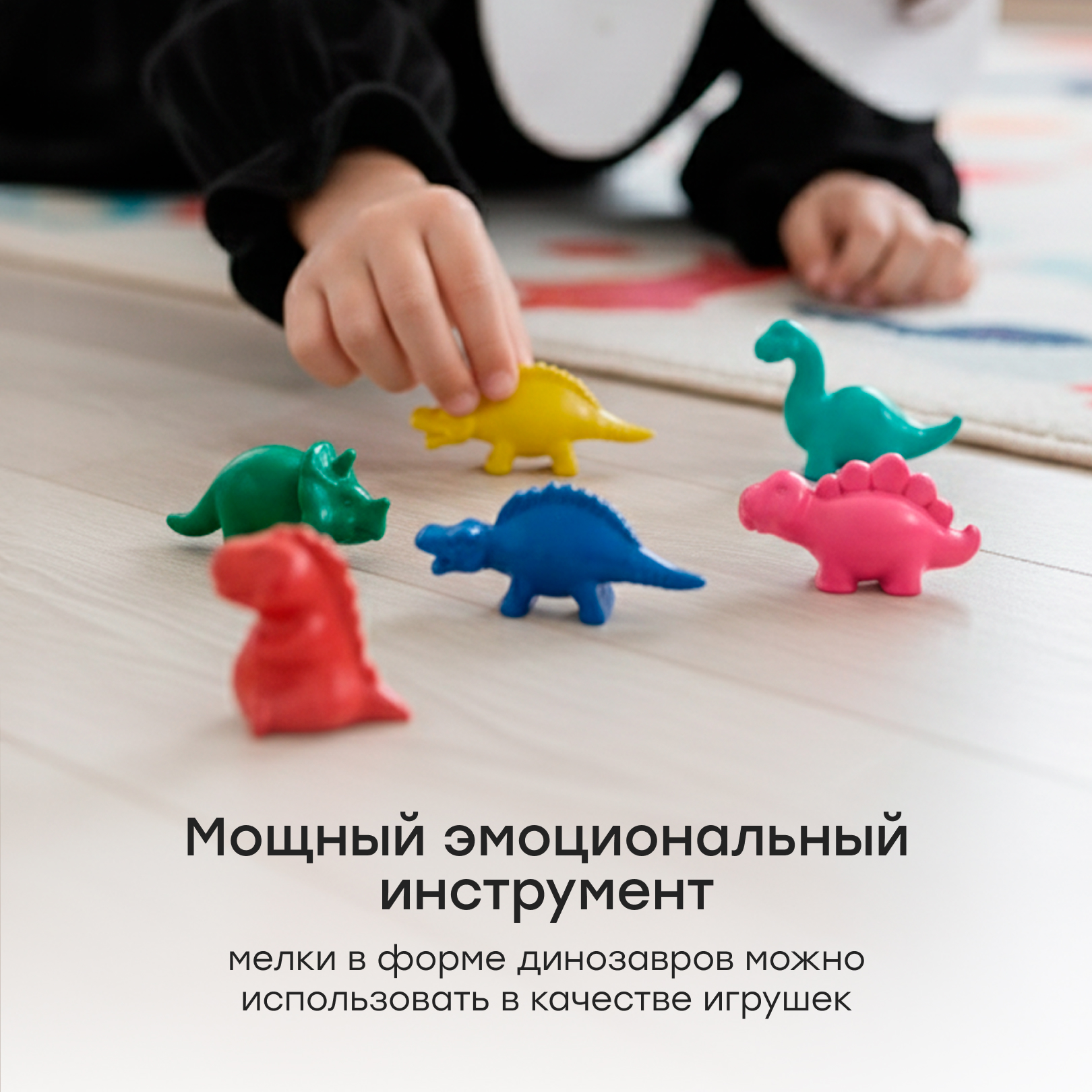 Восковые мелки Happy Baby 12 шт. - фото 2