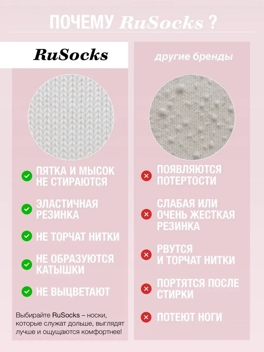 Носки 3 пары RuSocks D_Д3-130873_(Д3-130261Д) Носки/3пары - фото 9