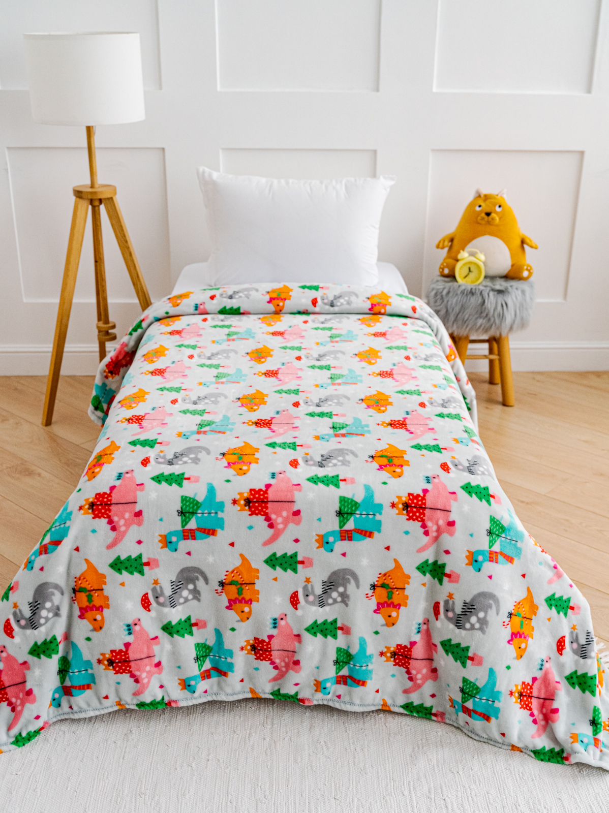 Плед Павлинка Аэро Софт Динозаврики 100 x 150 см велсофт - фото 9