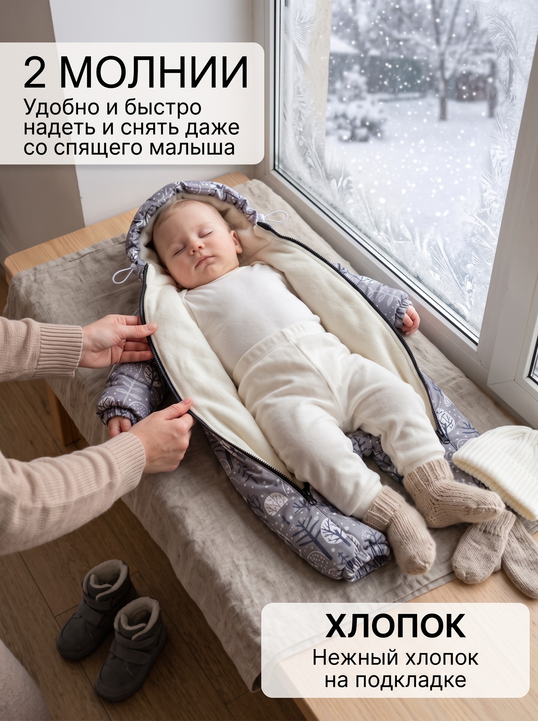 Комбинезон СОННЫЙ ГНОМИК 2033 - фото 7