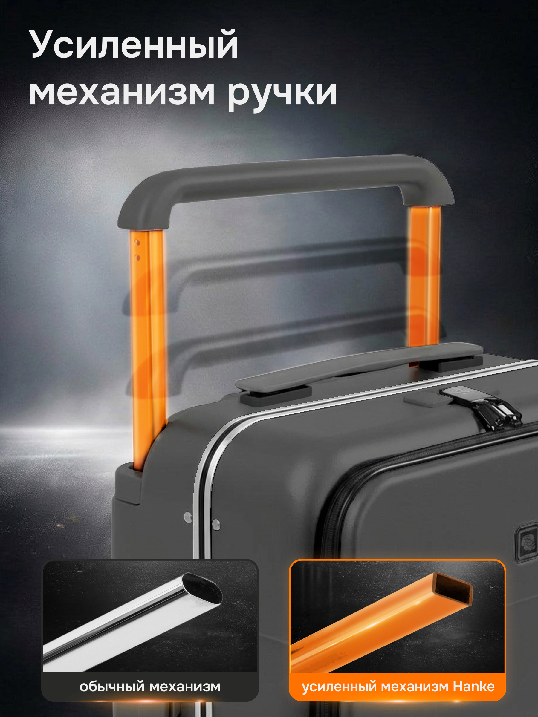 Чемодан Hanke H-9876 - фото 4