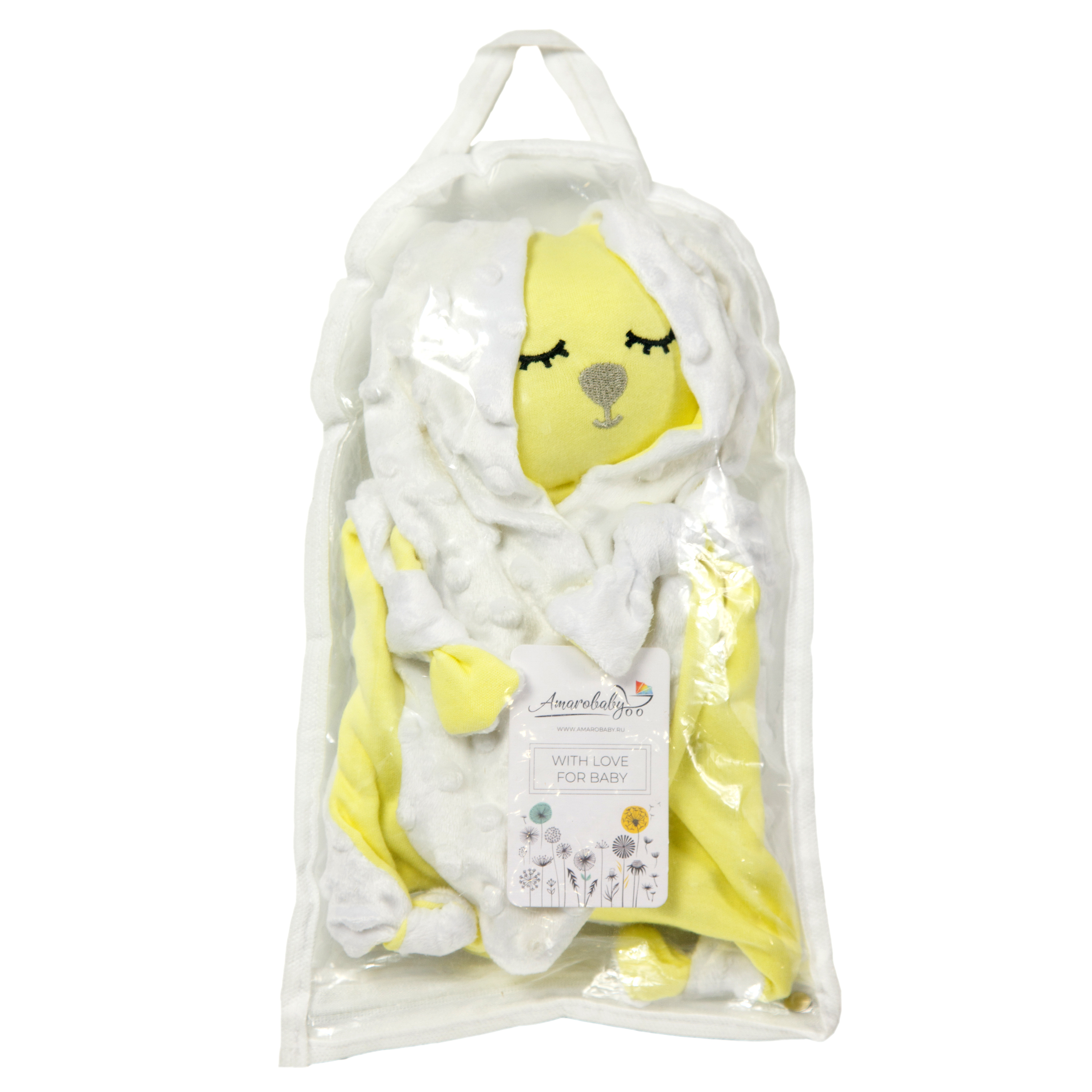 Подушка для новорожденных Amarobaby Flax Love - фото 2