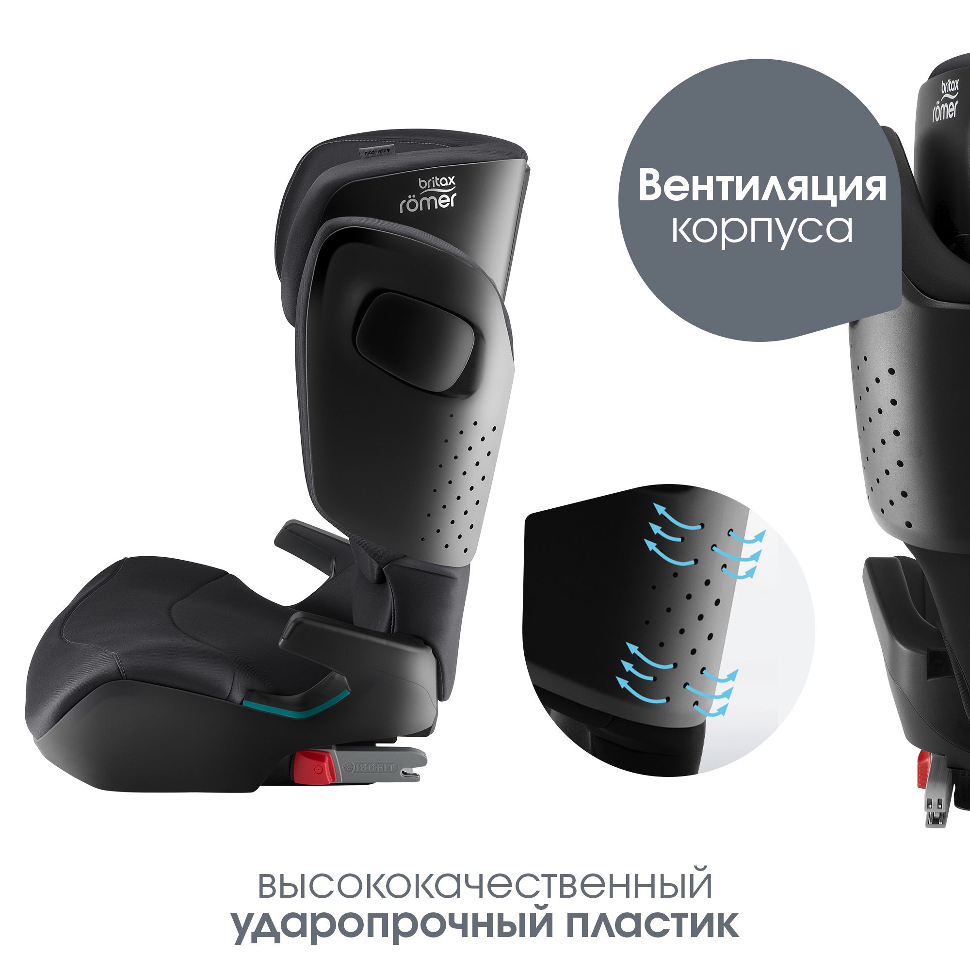 Автокресло Britax Roemer Kidfix PRO M Isofix 2/3 (15-36 кг) - фото 8