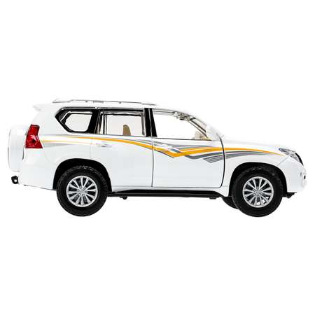 Автомобиль Технопарк Toyota Land Cruiser 1:24 белый