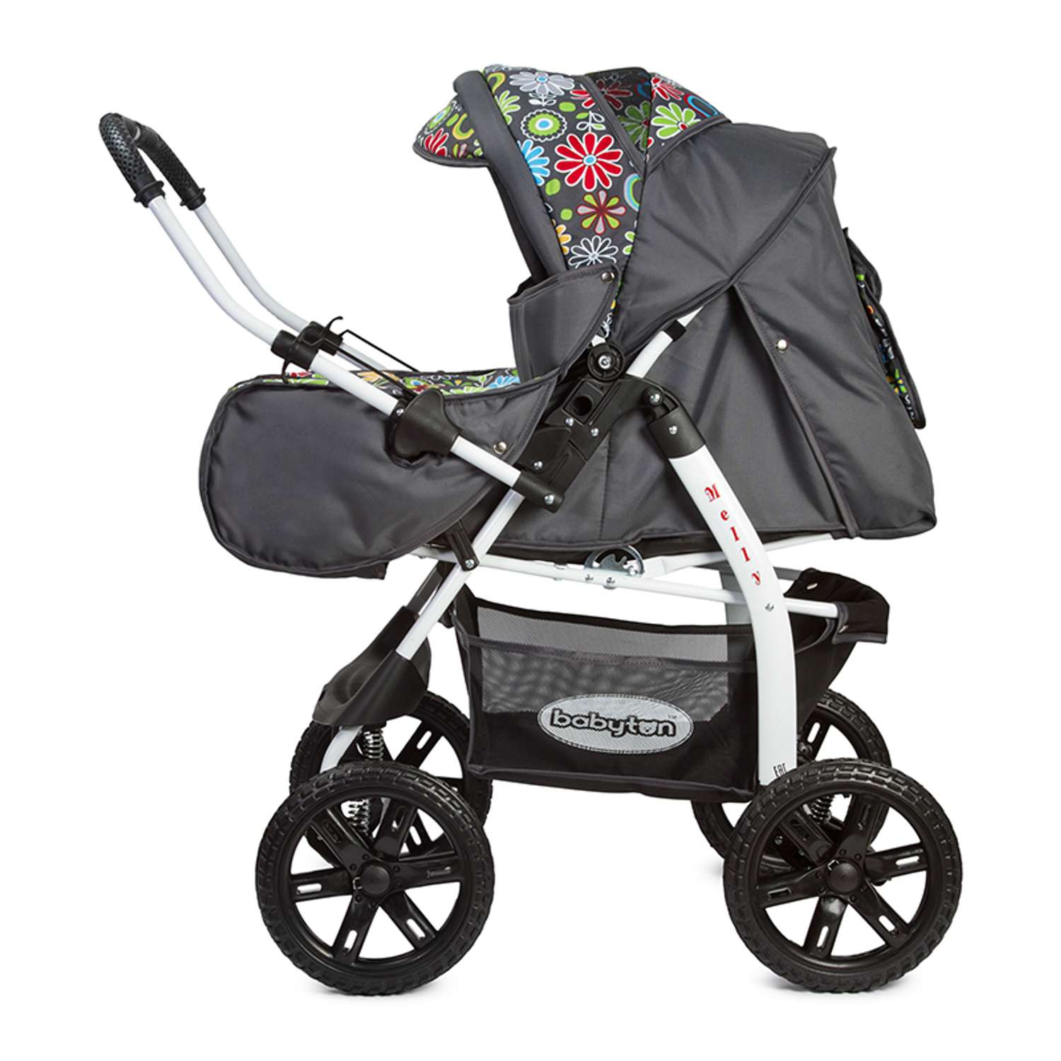 Коляска трансформер Babyton Melly Grey - фото 2