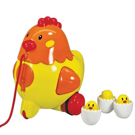 Каталка ToysLab (Bebelino) Курочка 55139