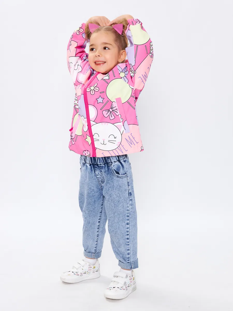 Ветровка RuStyle ДД-ветRSL-652-loveроз - фото 10