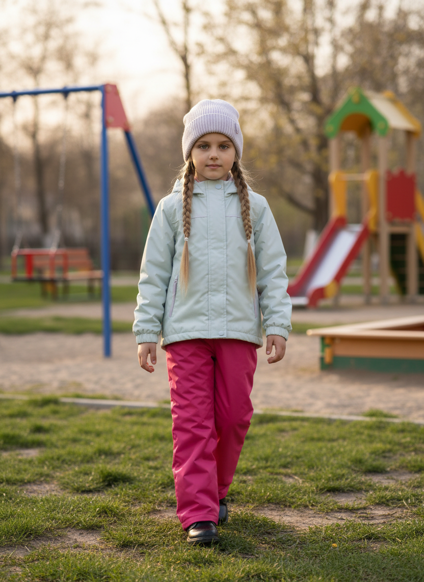 Брюки Arctic kids 10-004 малина - фото 4