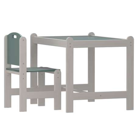 Столы детские WOODLINES Каспер из массива березы и ЛДСП