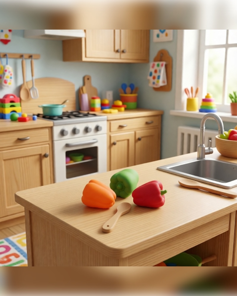 Игрушка OGONEK Овощи Перцы 3 предм. - фото 1