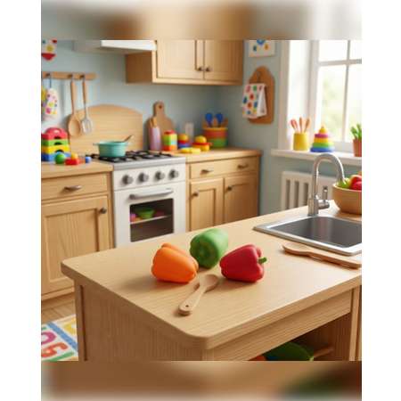 Игрушка OGONEK Овощи Перцы 3 предм.