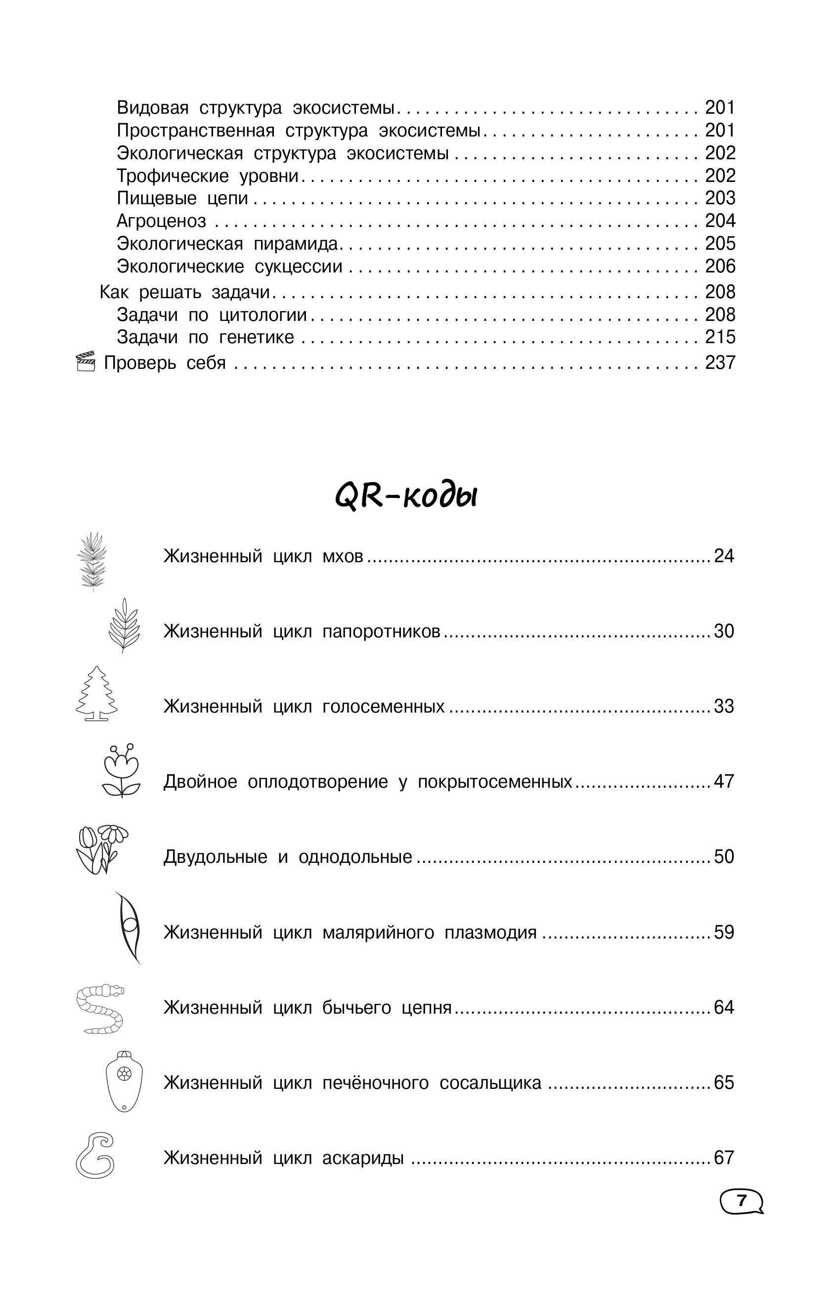 Книга Эксмо Биология - фото 7