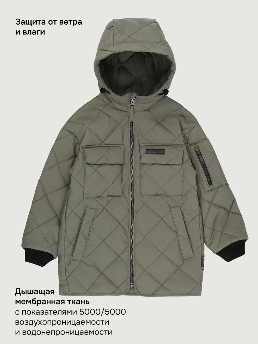 Куртка NIKASTYLE 4м4726 хаки - фото 3