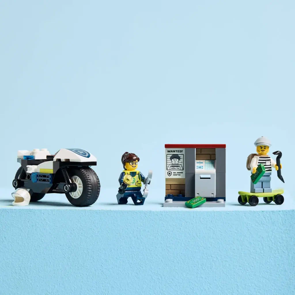 Конструктор LEGO City Полицейская погоня 60455 65 дет. - фото 9