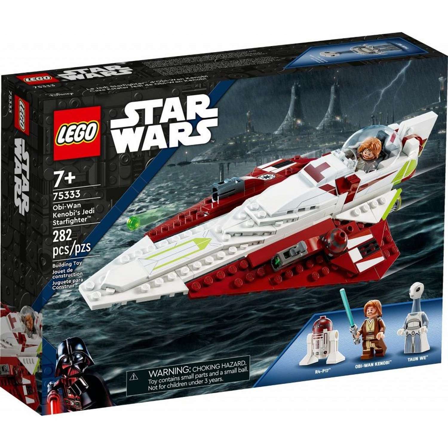 Конструктор LEGO Star Wars Obi-Wan Kenobi Starfighter 282 дет. - фото 1