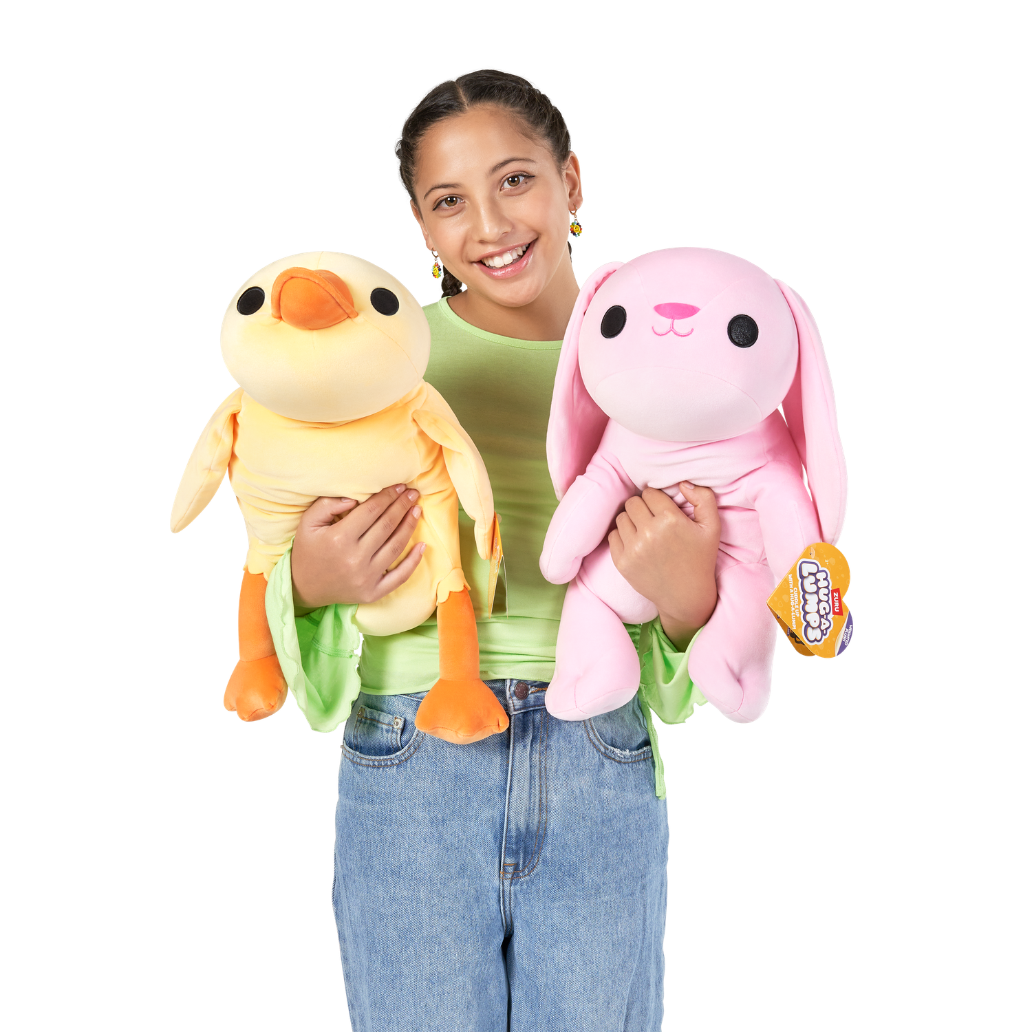 Игрушка мягкая Zuru HUG A LUMPS утка 20 см - фото 7