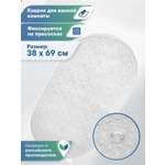 Коврик для ванной VILINA прозрачный 0.38 x 0.68 см 1 шт.