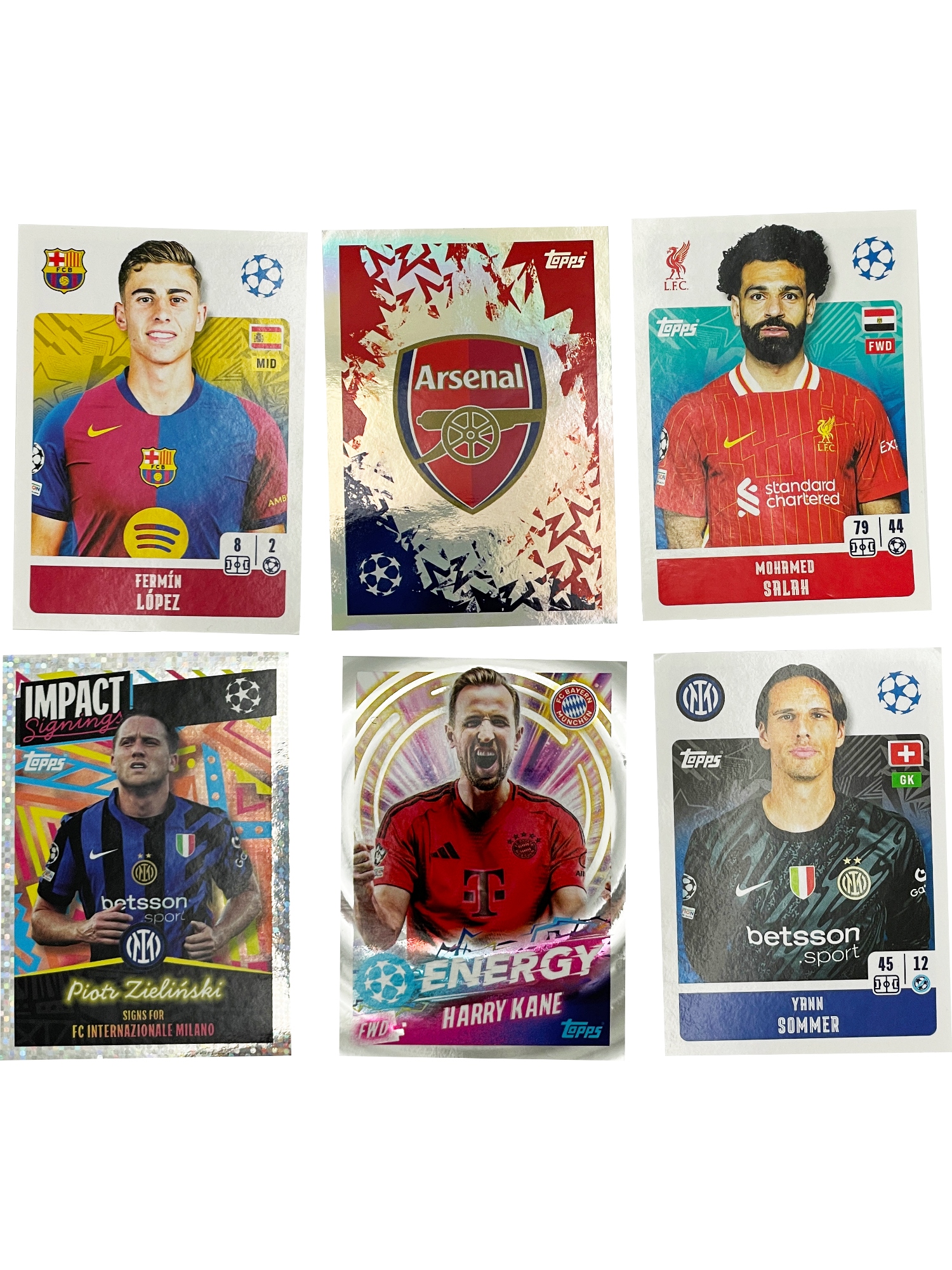 Наклейки topps UEFA Champions League 11 шт. в ассортименте - фото 4