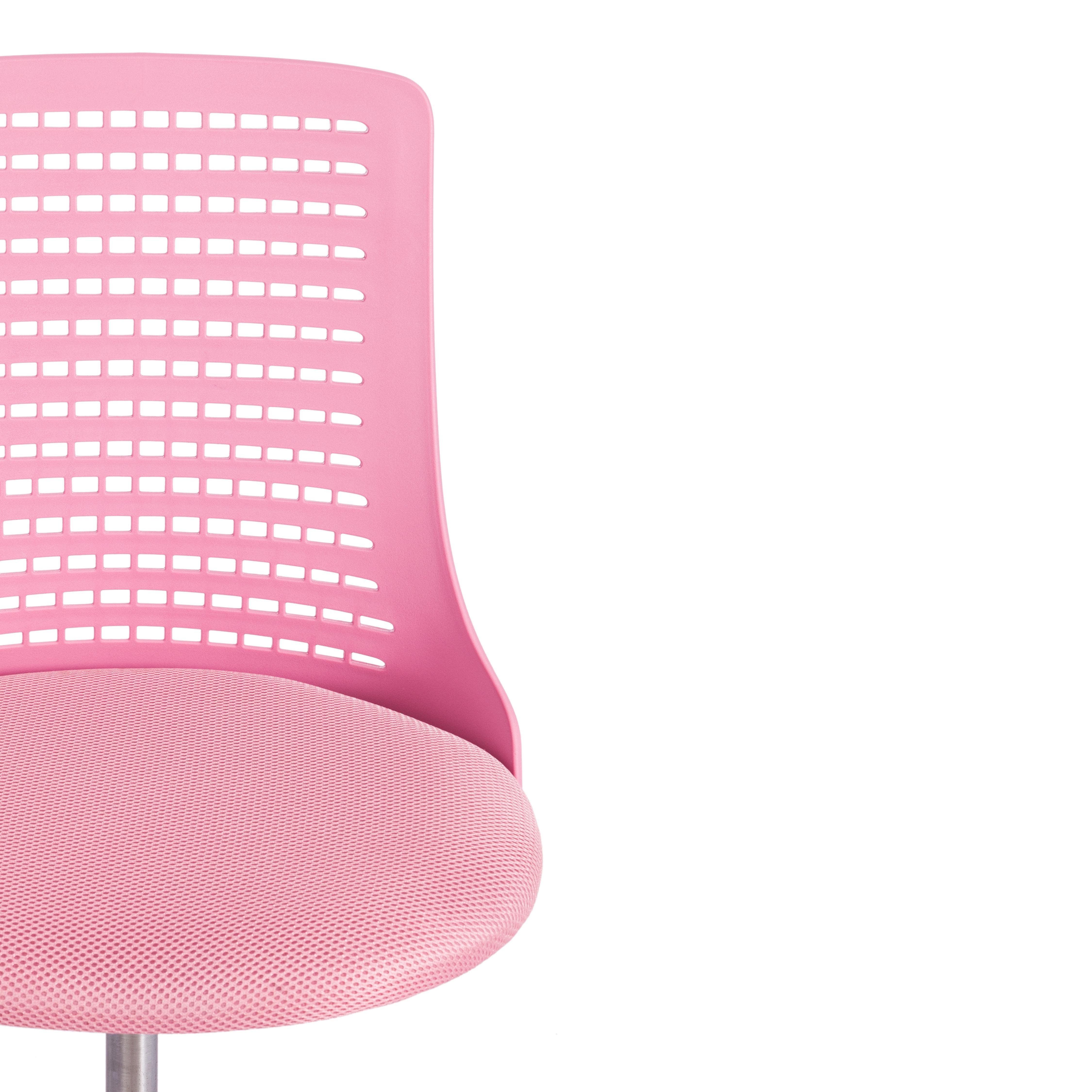 Компьютерное кресло TETCHAIR ткань розовый - фото 10