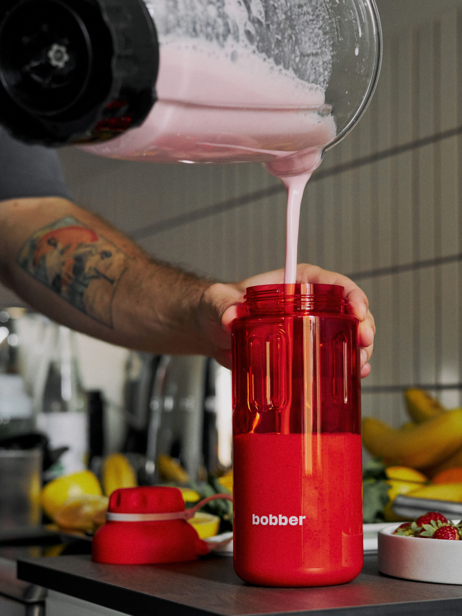 Бутылка Bobber красный 890 мл - фото 6