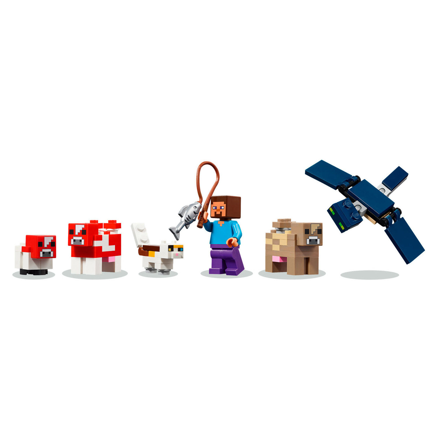 Конструктор LEGO Minecraft Грибной Дом 500 дет. - фото 2