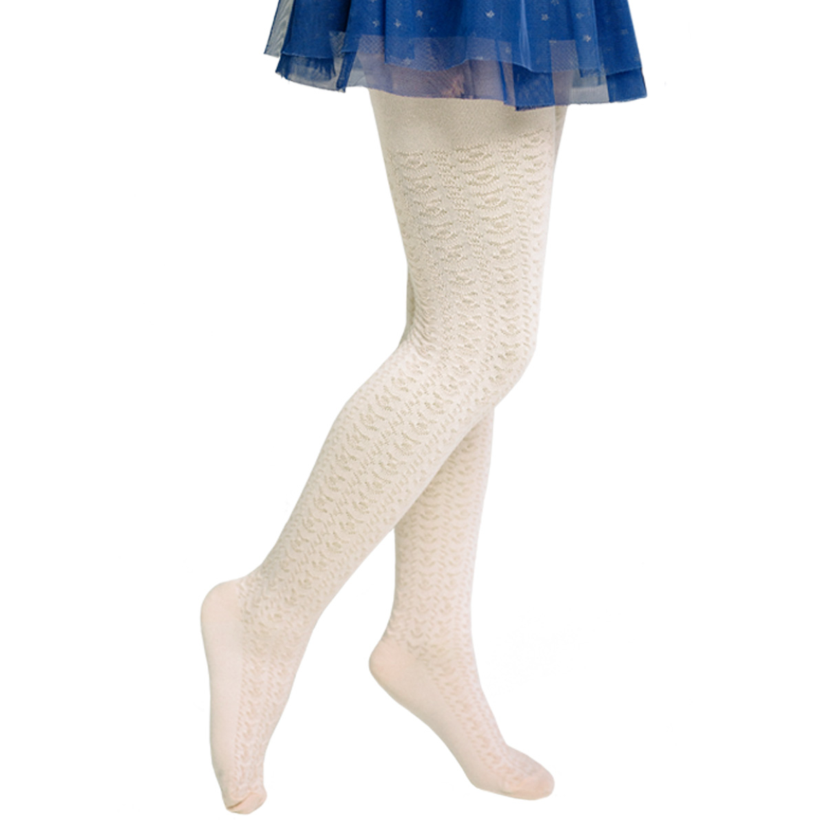 Колготки Ишимбайская чулочная фабрика WL- 754 Шишечки крем 2 М - фото 2