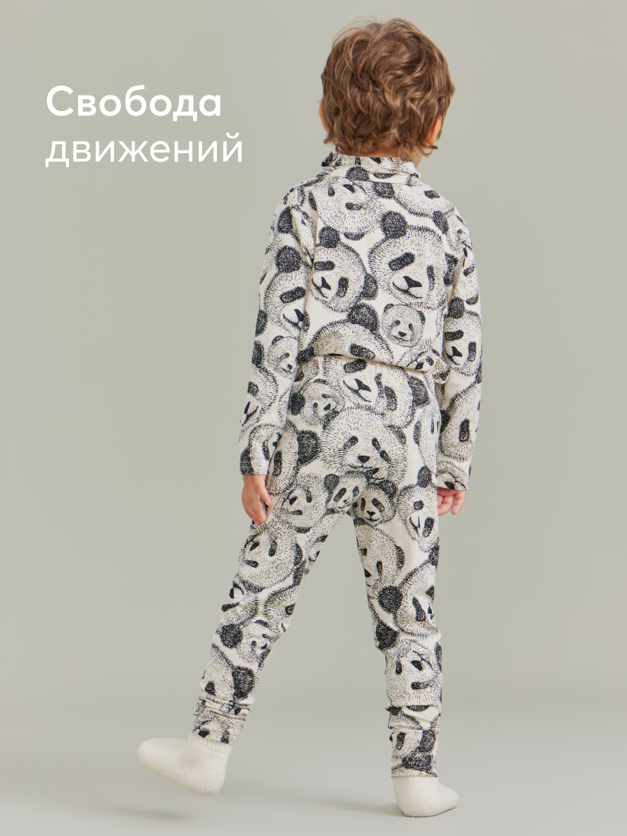 Брюки Happy Baby 88543_black-white - фото 3