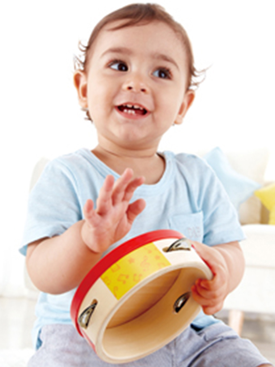 Игрушка музыкальная Hape бубен - фото 2
