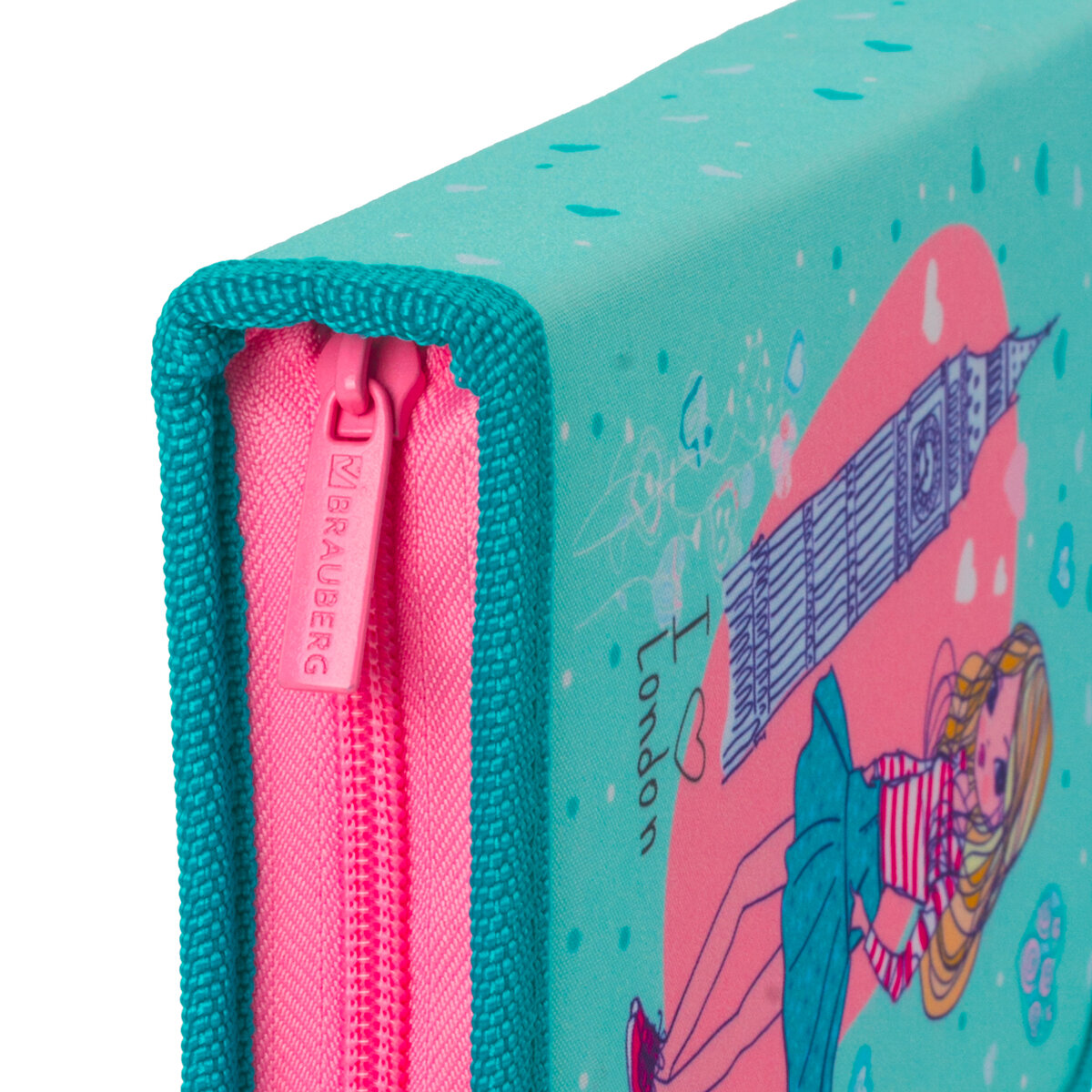 Пенал книжка Brauberg Girl - фото 10