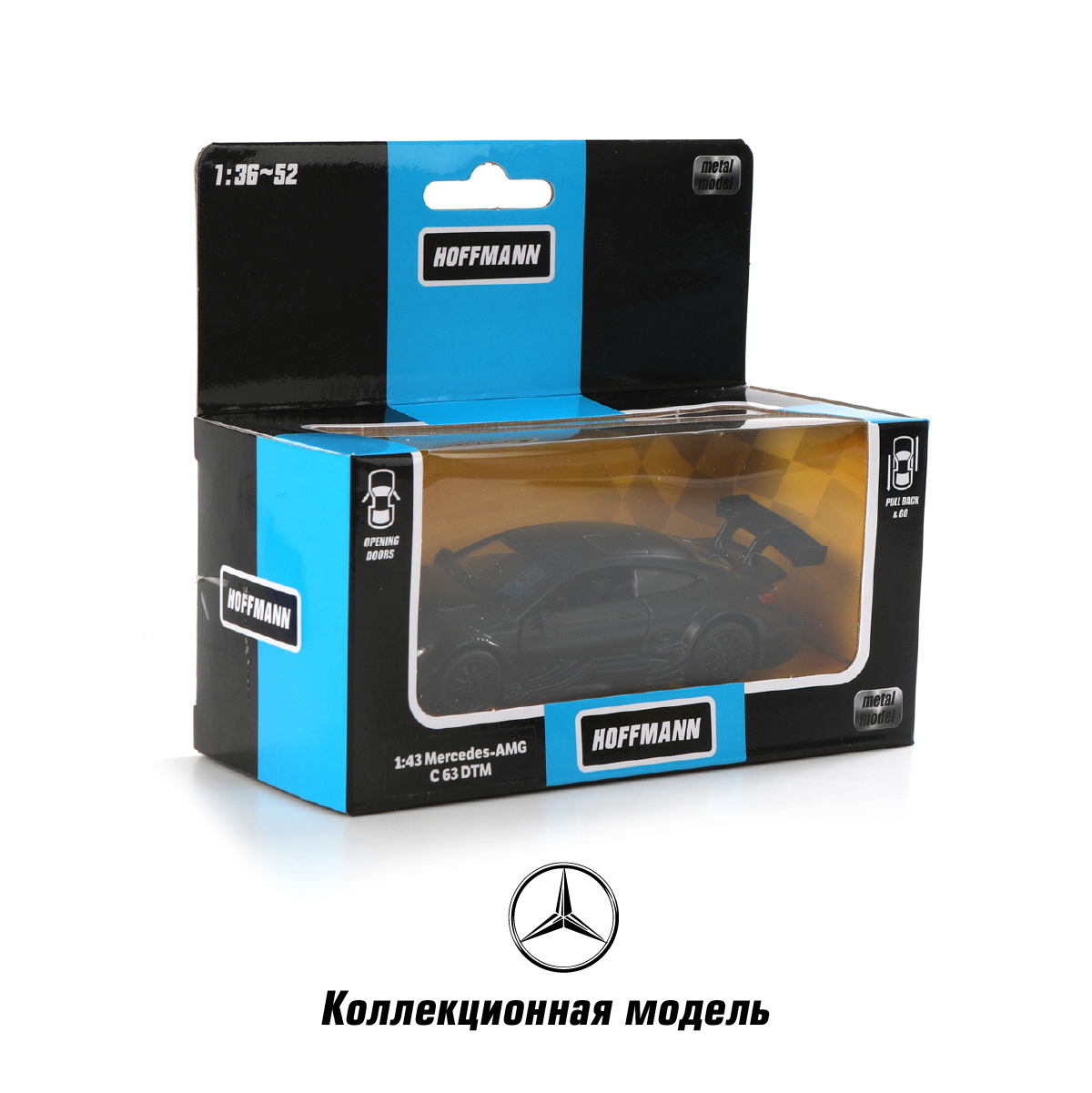 Автомобиль HOFFMANN Mercedes AMG C 63 DTM 1:43 83446 - фото 5