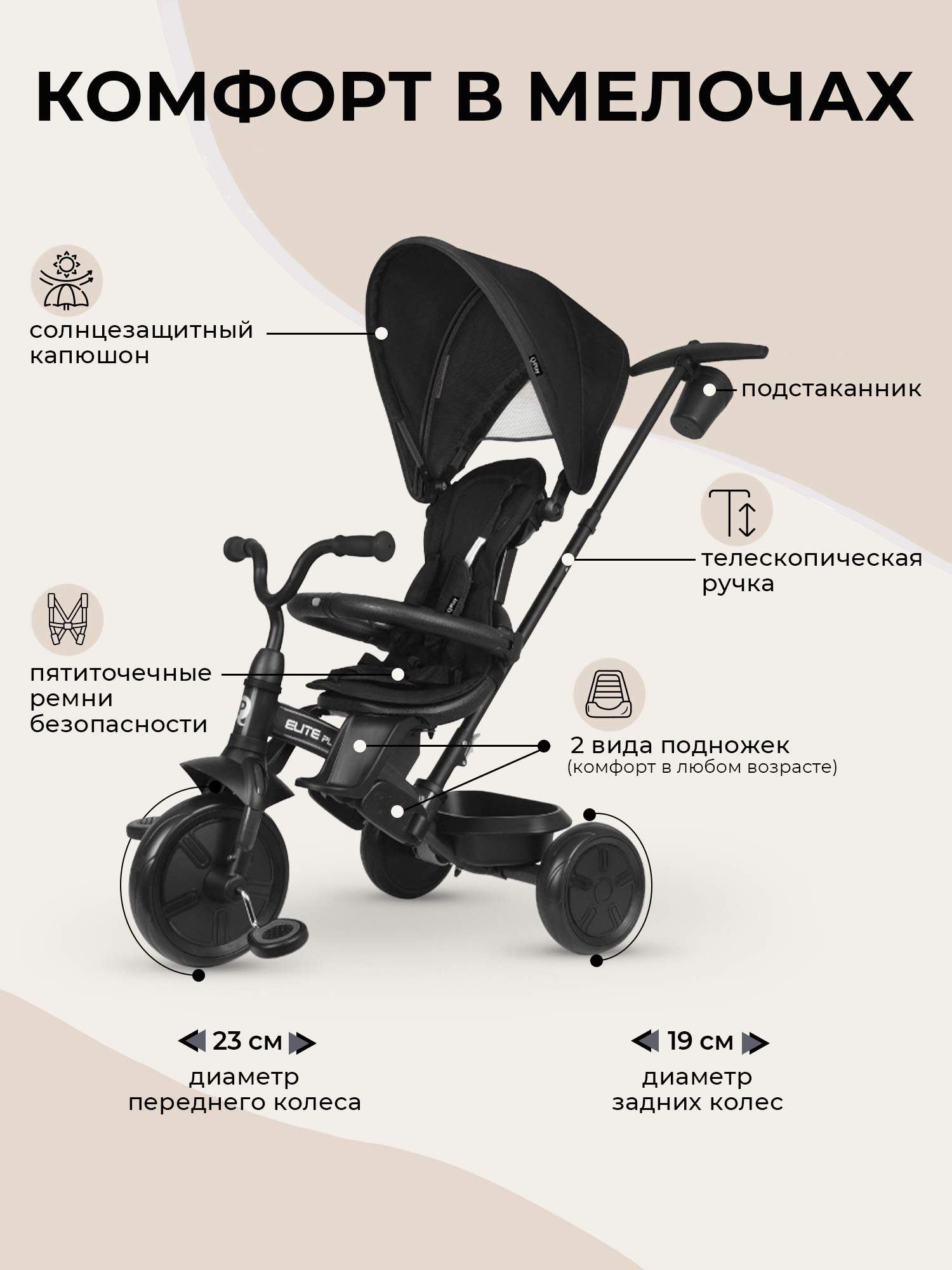 Трехколесный велосипед QPLAY - фото 5