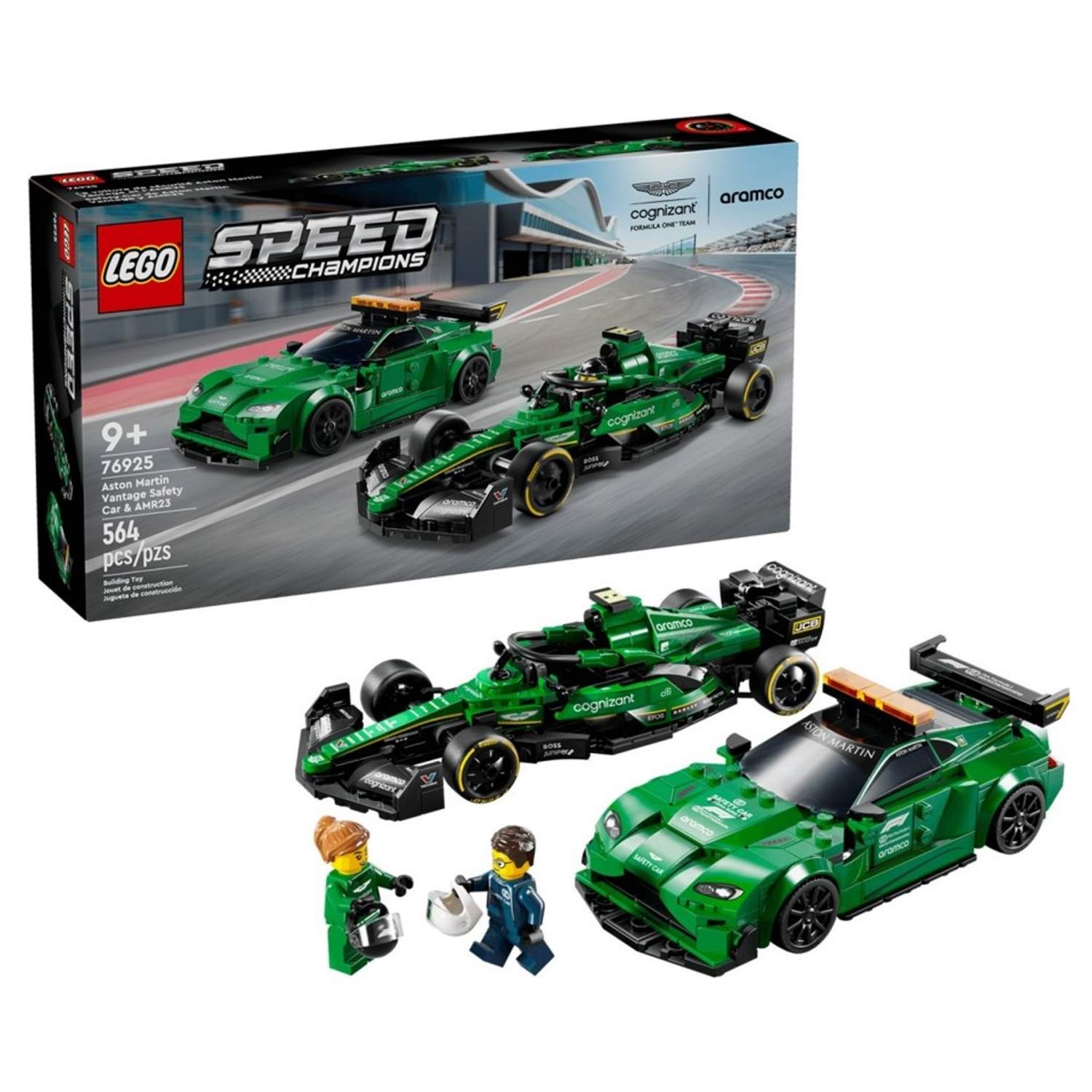 Конструктор LEGO Speed Champions Aston Martin Safety Car 564 дет. - фото 10