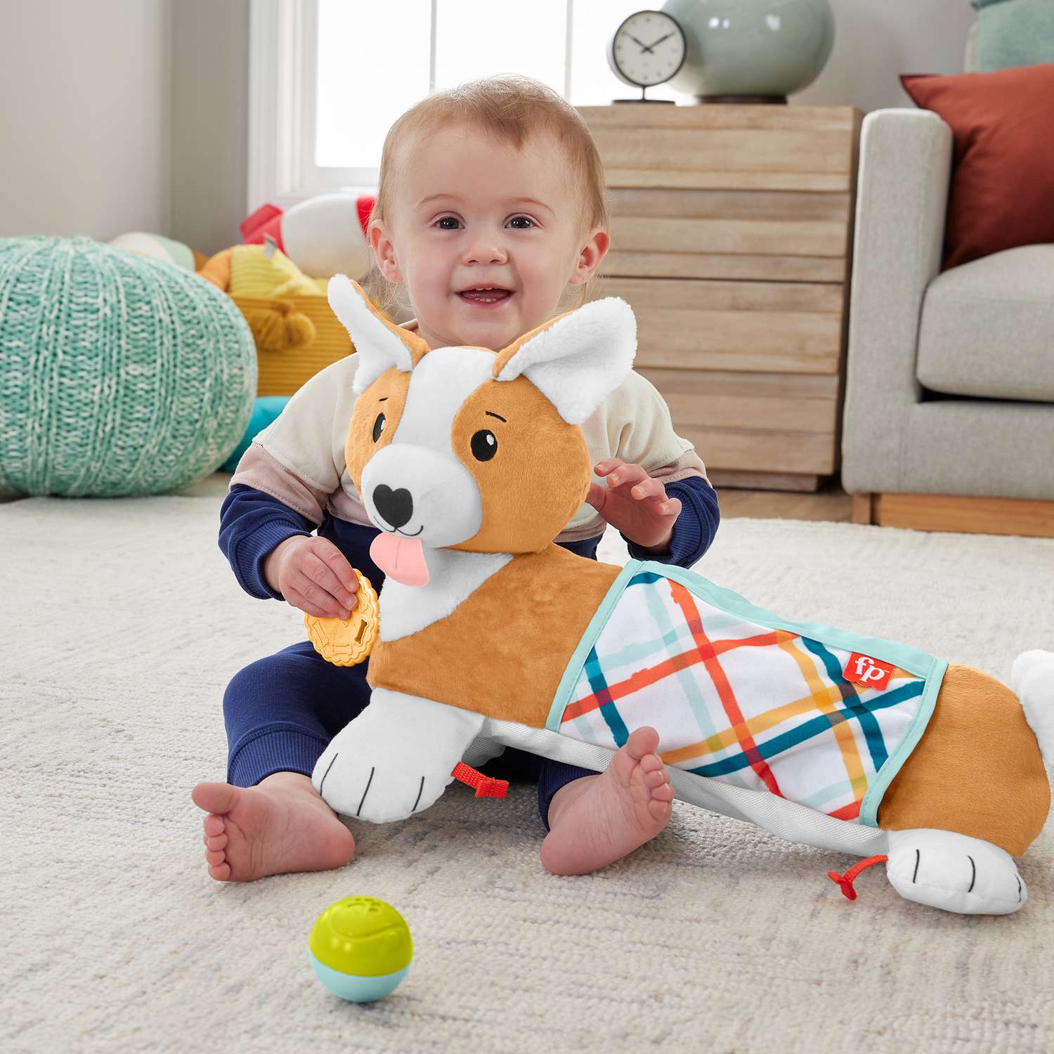 Набор игровой Fisher Price Puppy Tummy Wedge 3в1 HJW10 - фото 3