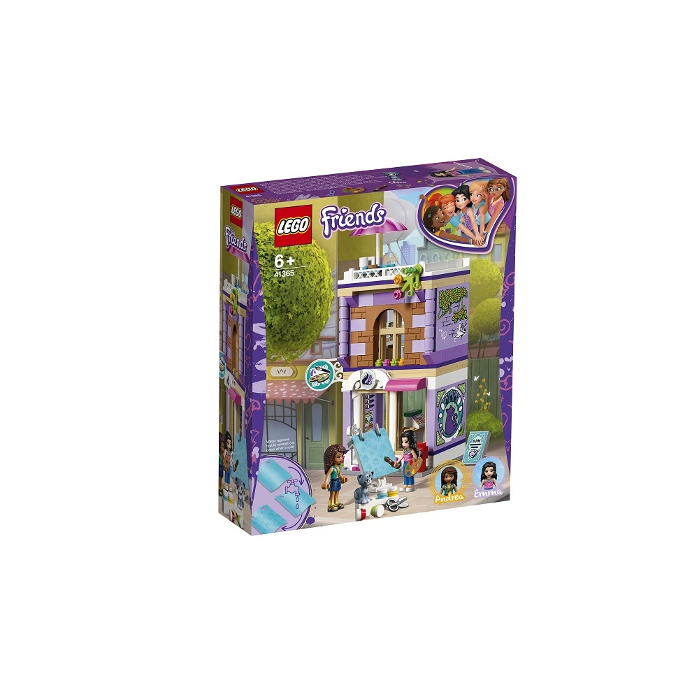 Конструктор LEGO Friends Художественная студия Эммы 225 дет. - фото 5