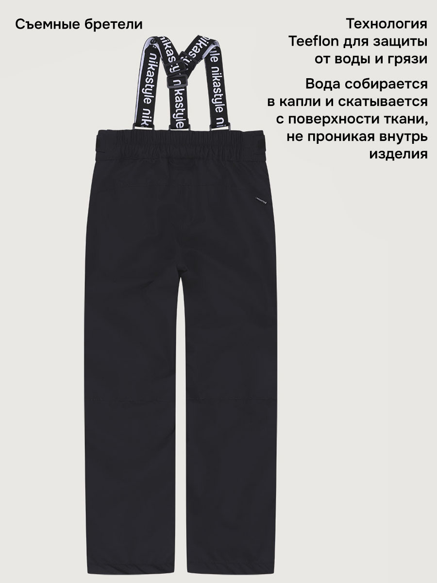 Брюки NIKASTYLE 2л3925 черный - фото 4