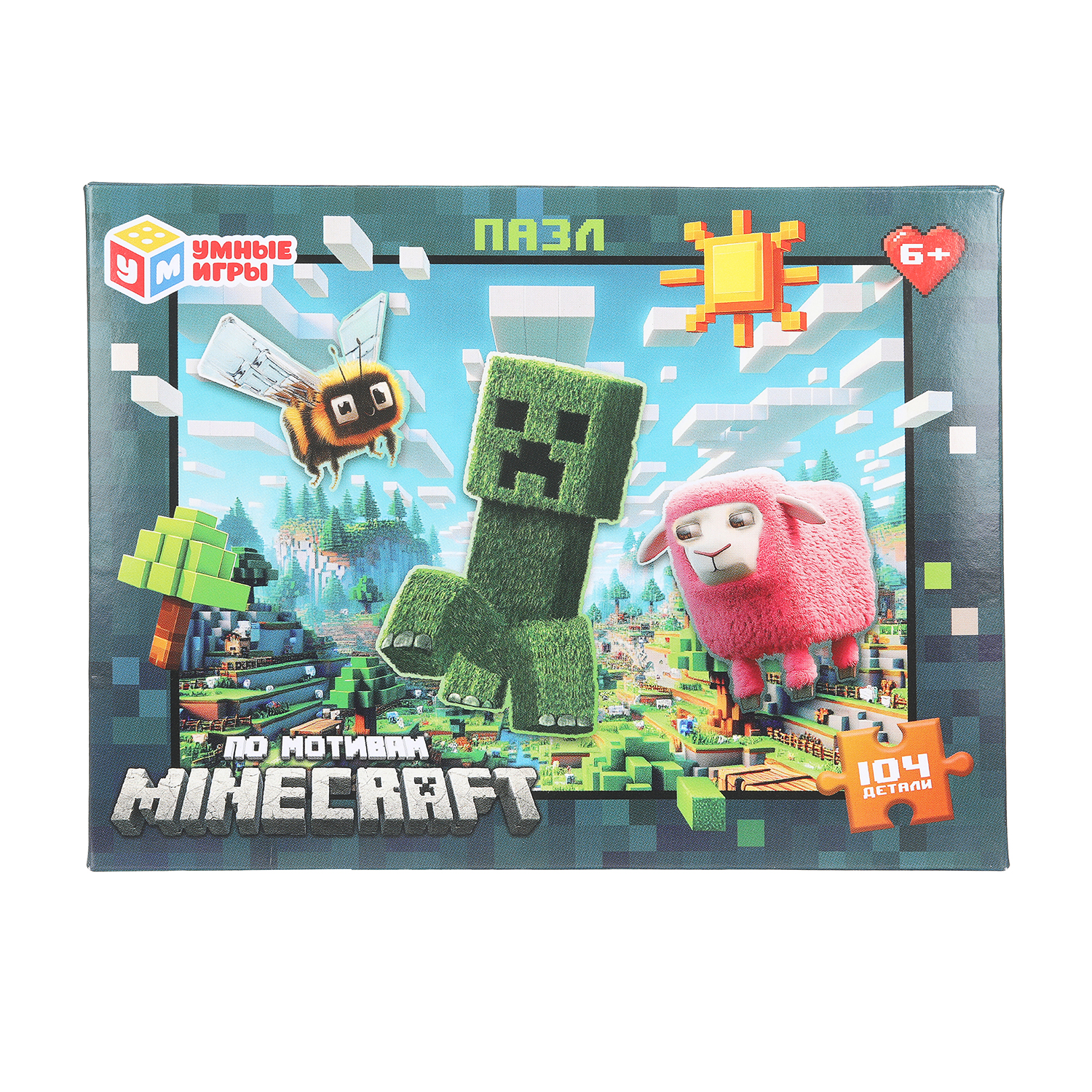 Пазл Умные игры По мотивам Майнкрафт классический - фото 1