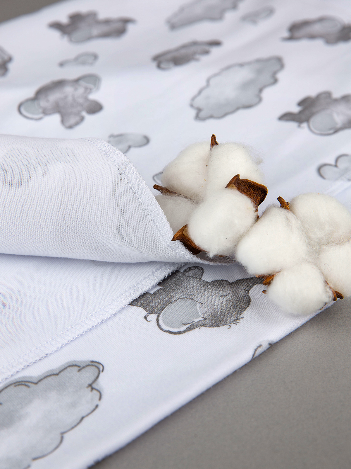 Пелёнка inlovery трикотаж 85х100 см 2 шт. - фото 28