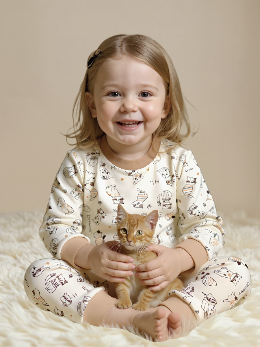 Пижама УЛЫБАСИКИ У3950/котята/Пижама КОТЯТА - фото 6