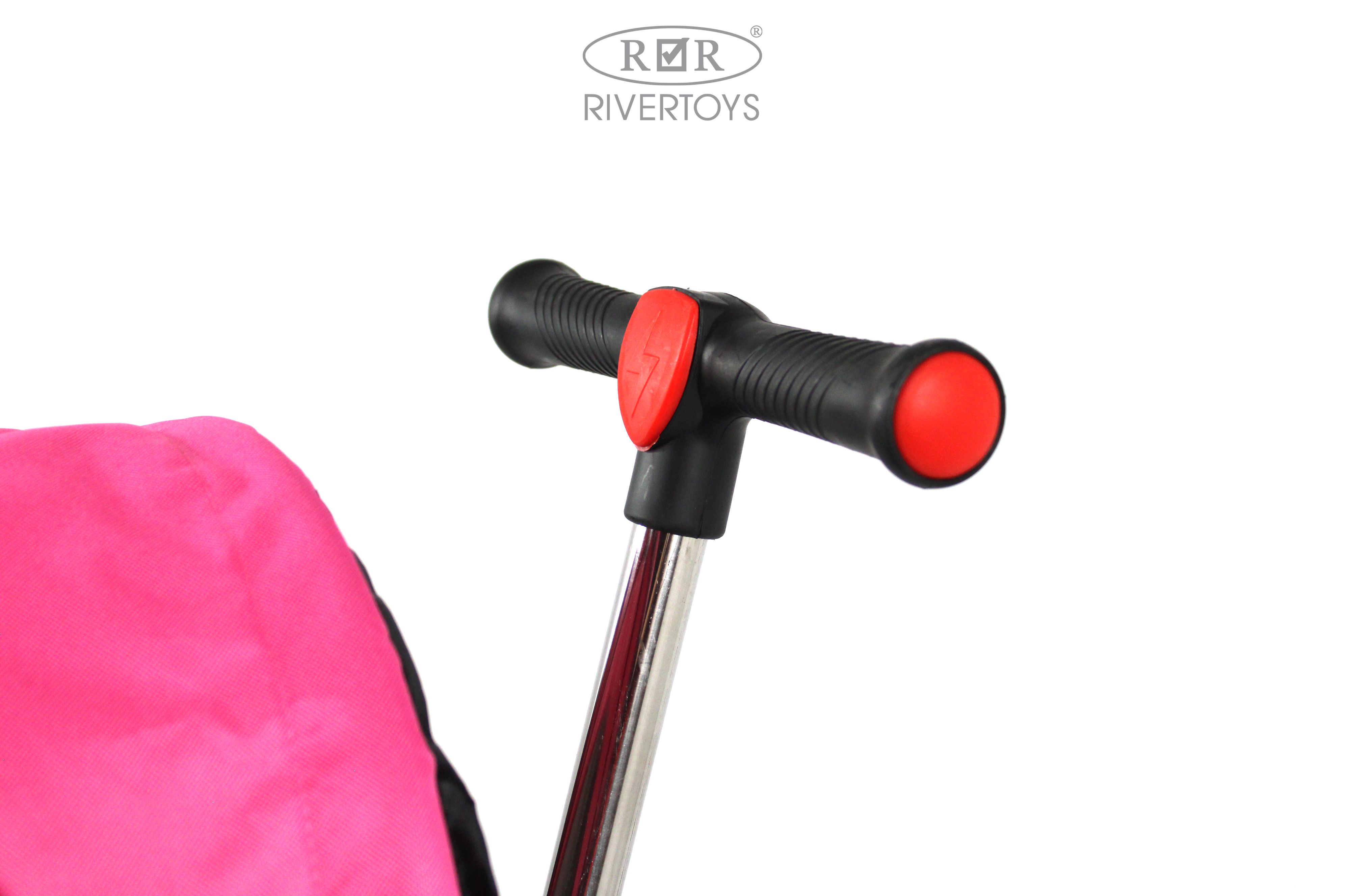 Электромобиль RIVERTOYS G005GG-PINK С пультом ДУ - фото 14