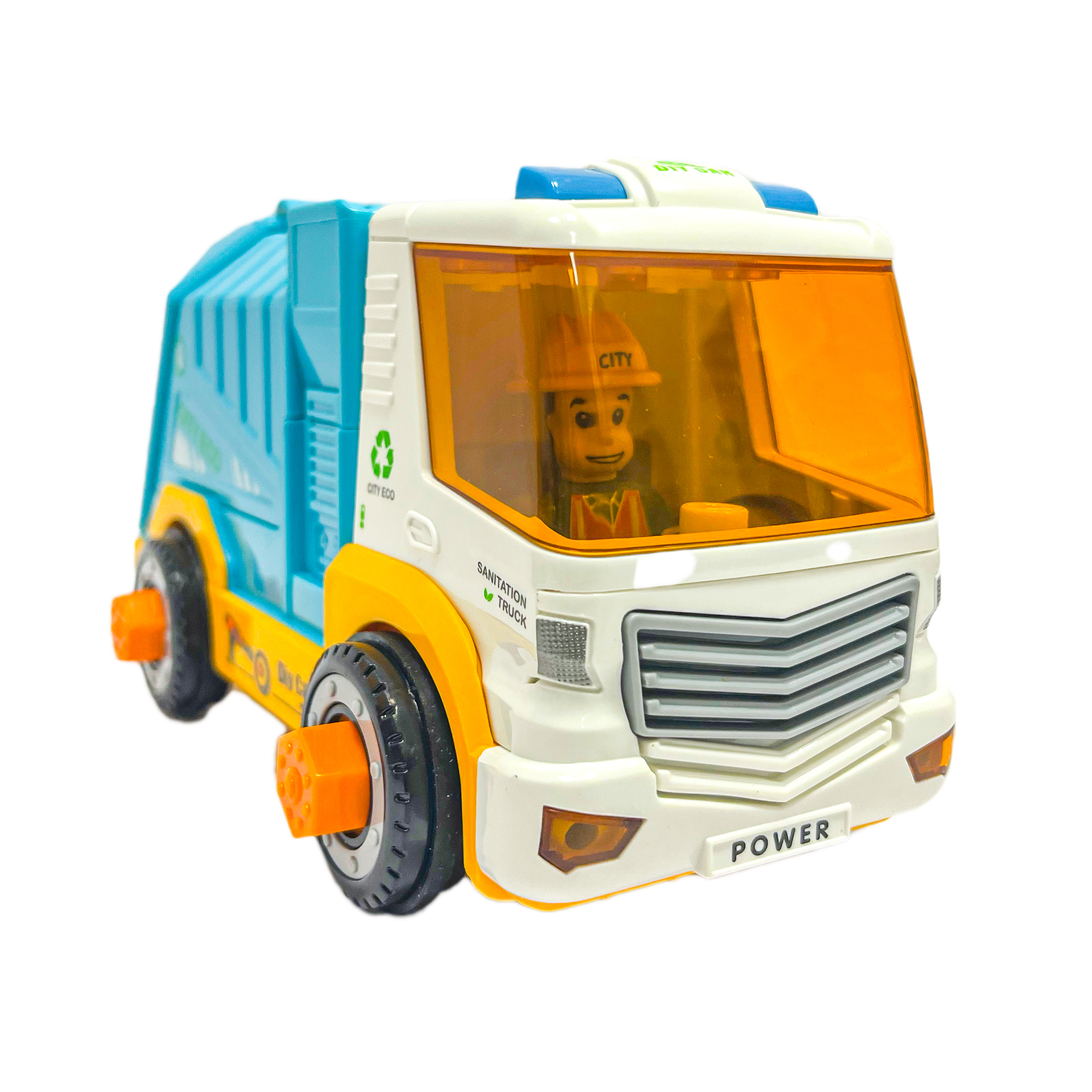 Конструктор SHARKTOYS Мусоровоз - фото 2
